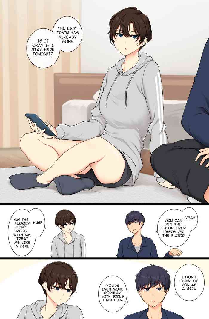 A boyish girl who will show you that she is female if you don't treat her like one cover