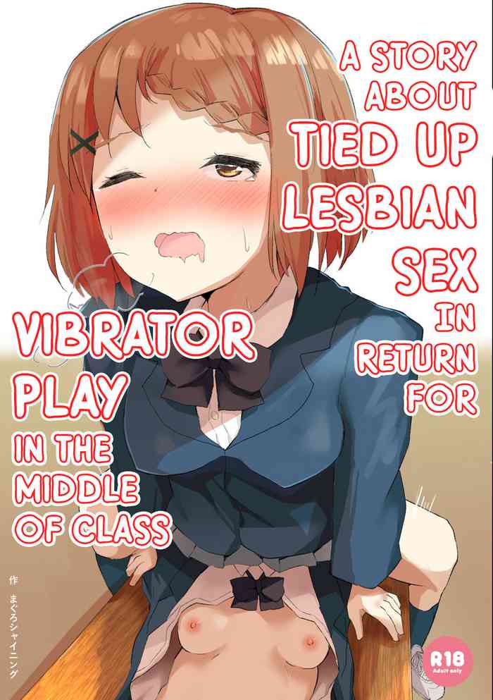 A Story About Tied Up Lesbian Sex in Return for Vibrator Play in the Middle of Class cover