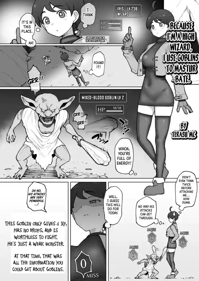 Because I’m a High Wizard, I Use Goblins to Masturbate cover