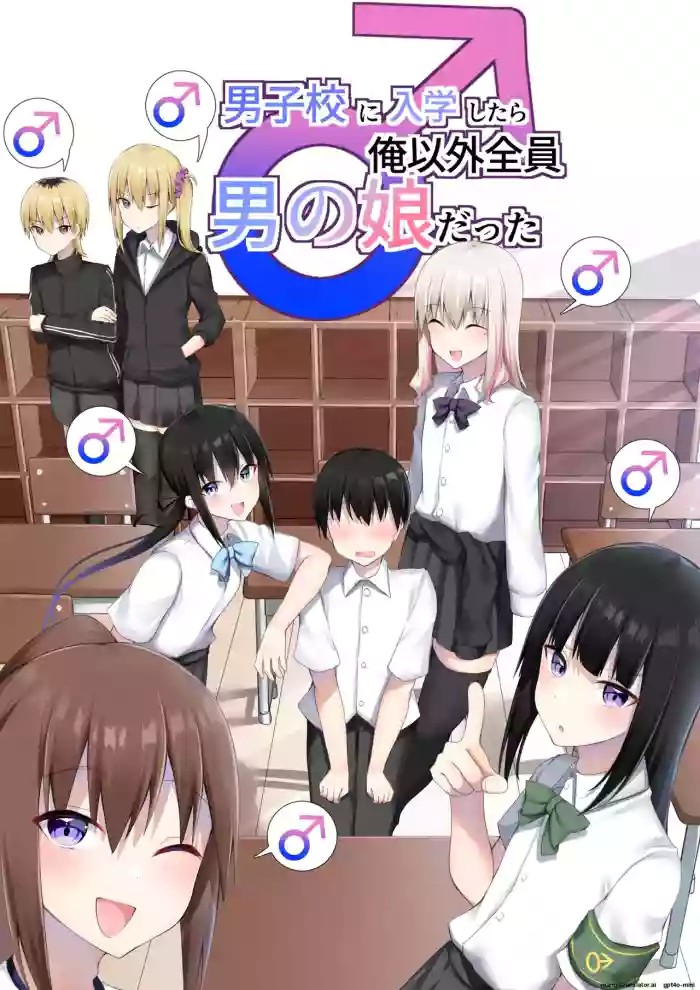 Danshikou ni Nyuugaku Shitara Ore Igai Zennin Otokonoko datta cover