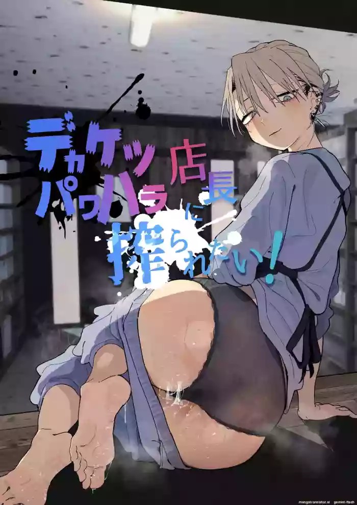 Dekaketsu PowerHara Tenchou ni Shiboraretai! cover