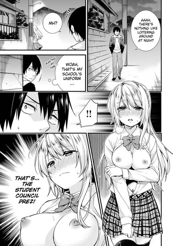 Gakuen no Ojou-sama ga Roshutsukyou no Dohentai datta Hanashi Ch. 1-4 cover