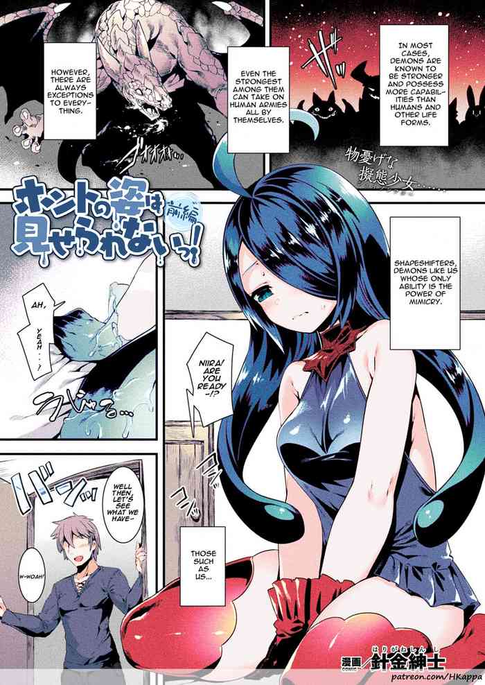 Honto no Sugata wa Miserarenai! Zenpen cover