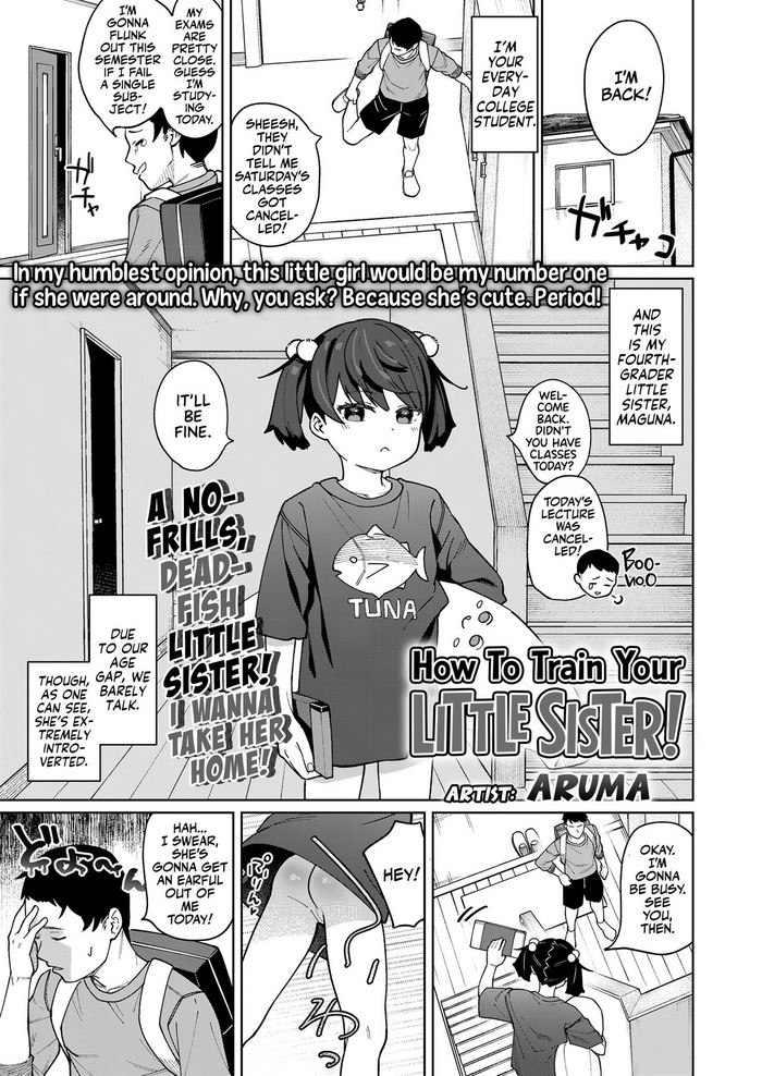How to Train your Little Sister! cover