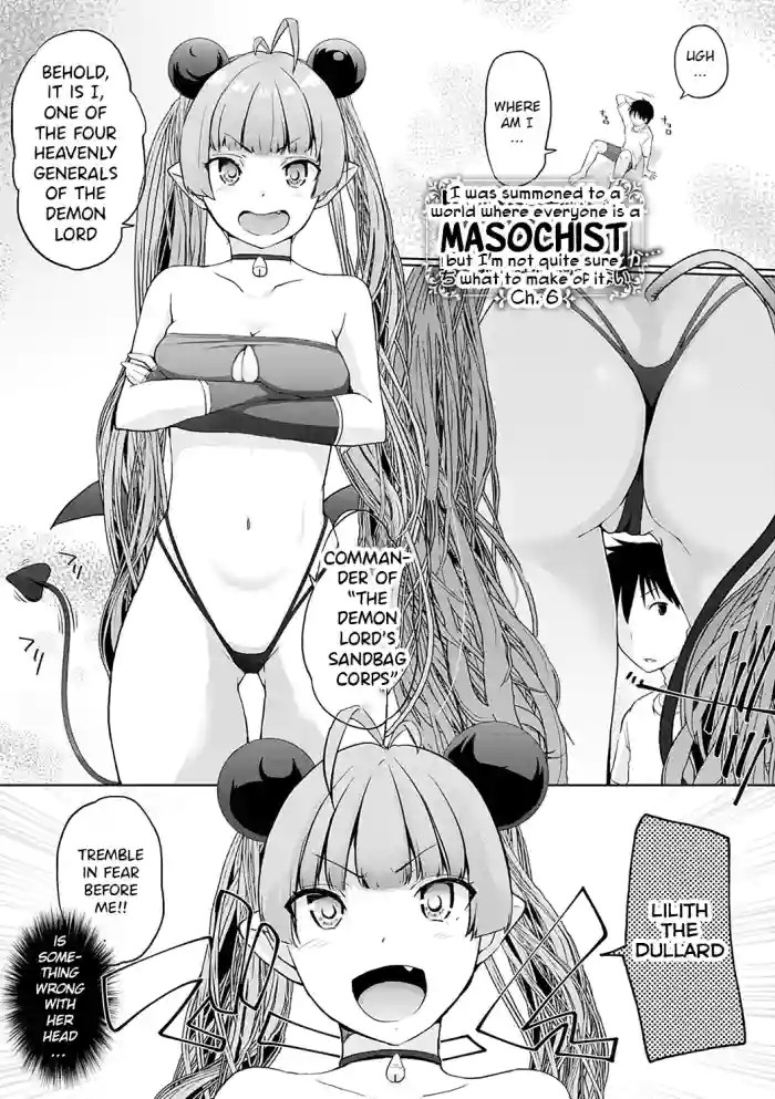 Isekai ni Shoukansaretara Zenin Do M Toka...Chotto Imi ga Wakaranai Ch.6 cover