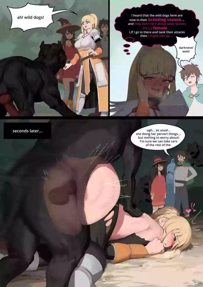 Konosuba Girls x Wild Mutts cover