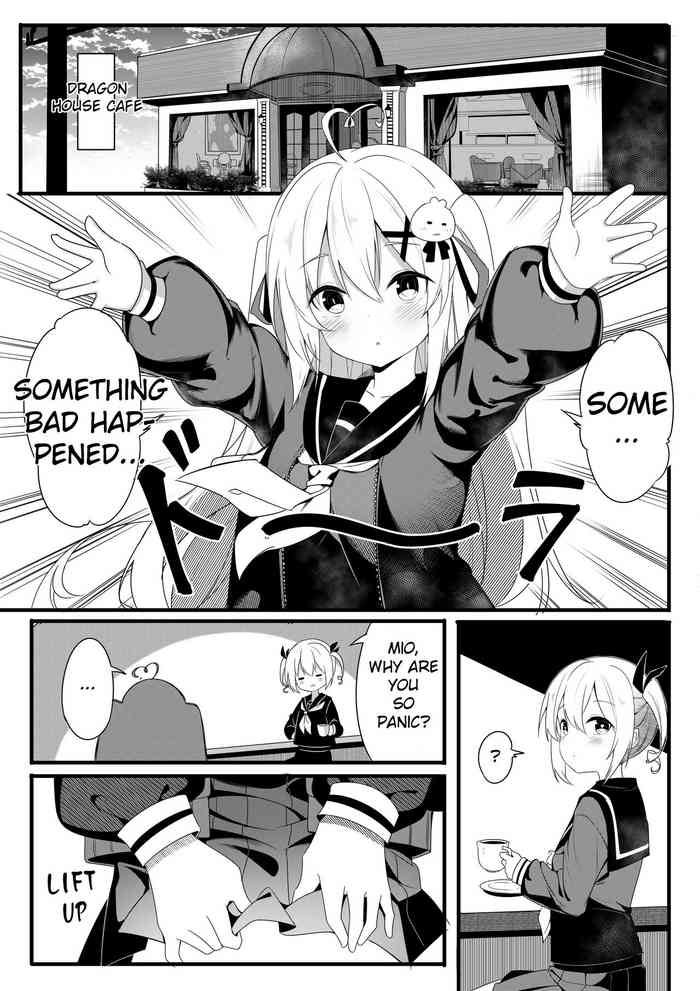 Mio's panties are missing cover