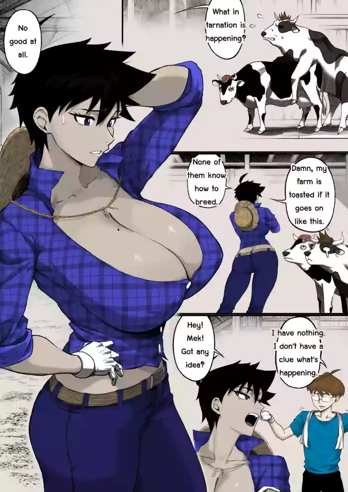 My Farmer Aunt is Having a Problem cover
