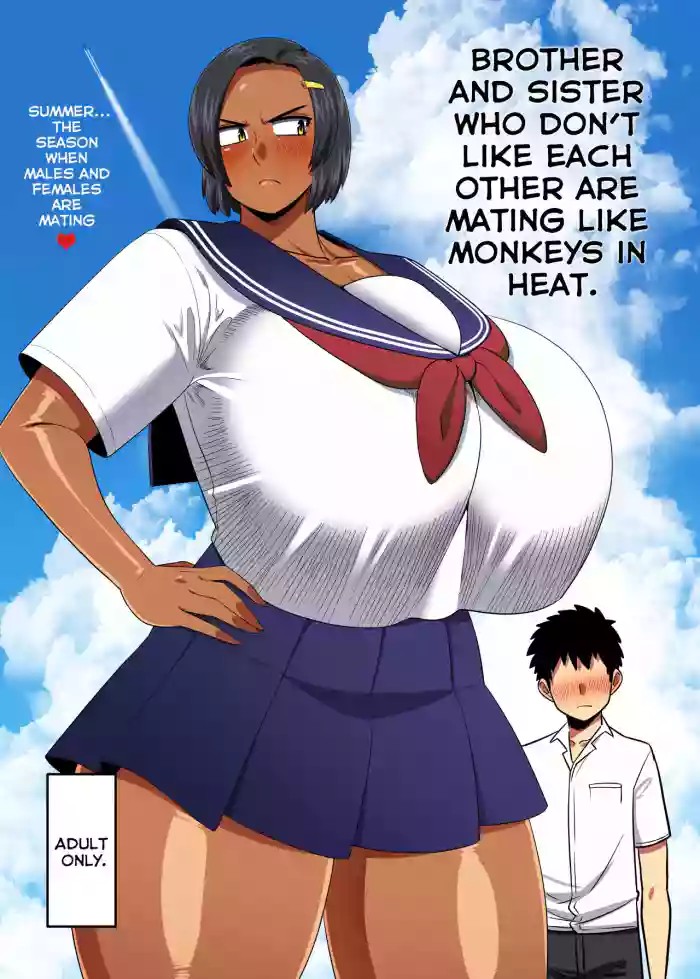 Naka no Warui Ane to Otouto ga Hatsujou shita Saru Mitai ni Koubi Shimakuru Hon. - Natsu… Sore wa Osu to Mesu ga Majiwaru Kisetsu cover