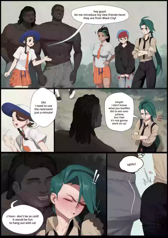 Nemona, Penny & Rika get BLACKED cover