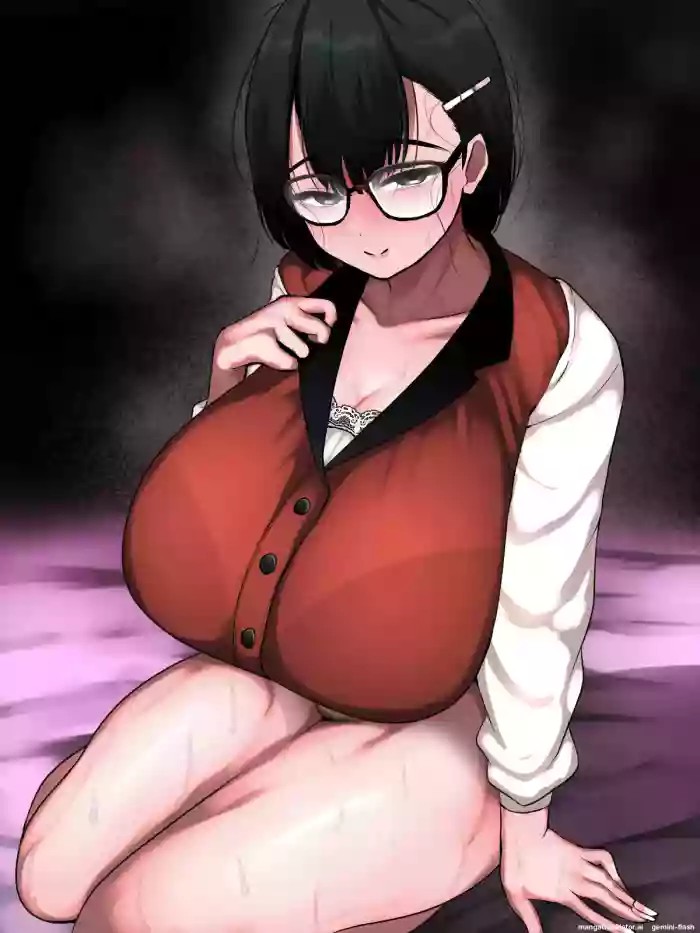 Net de Shiriatta Jimi Megane Bakunyuu to Otomodachi Koubi Shichau Hanashi cover