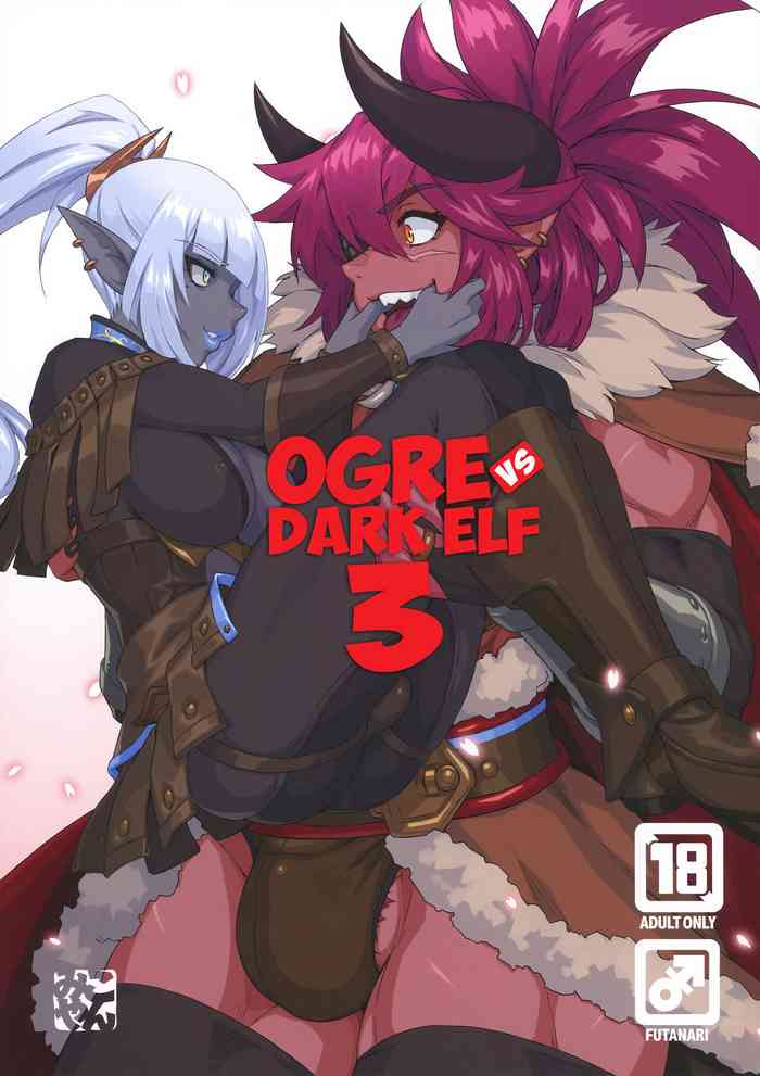 Ogre Vs Dark Elf 3 cover