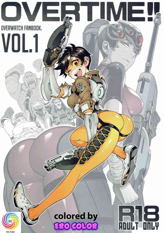 OVERTIME!! OVERWATCH FANBOOK VOL.1 cover