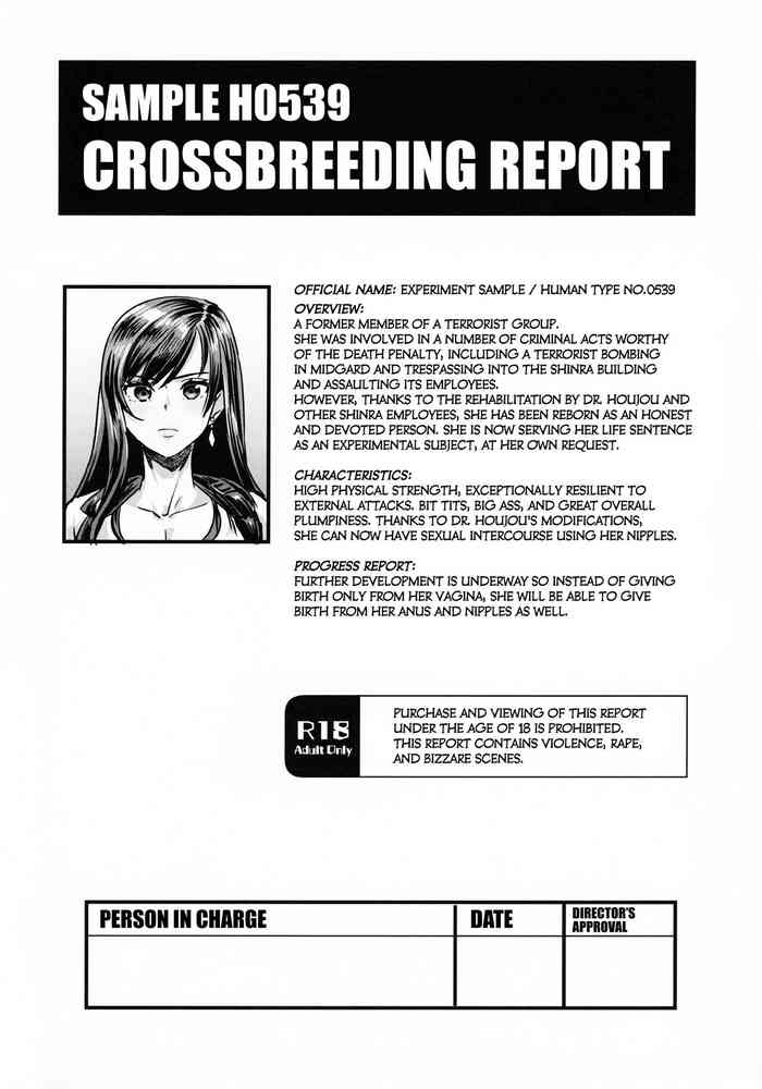 Sample H0539 Kouhai Report cover