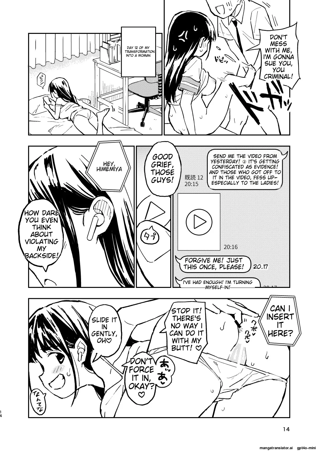 1-kagetsu Ninshin Shinakereba Otoko ni Modoreru Hanashi 2 page 15