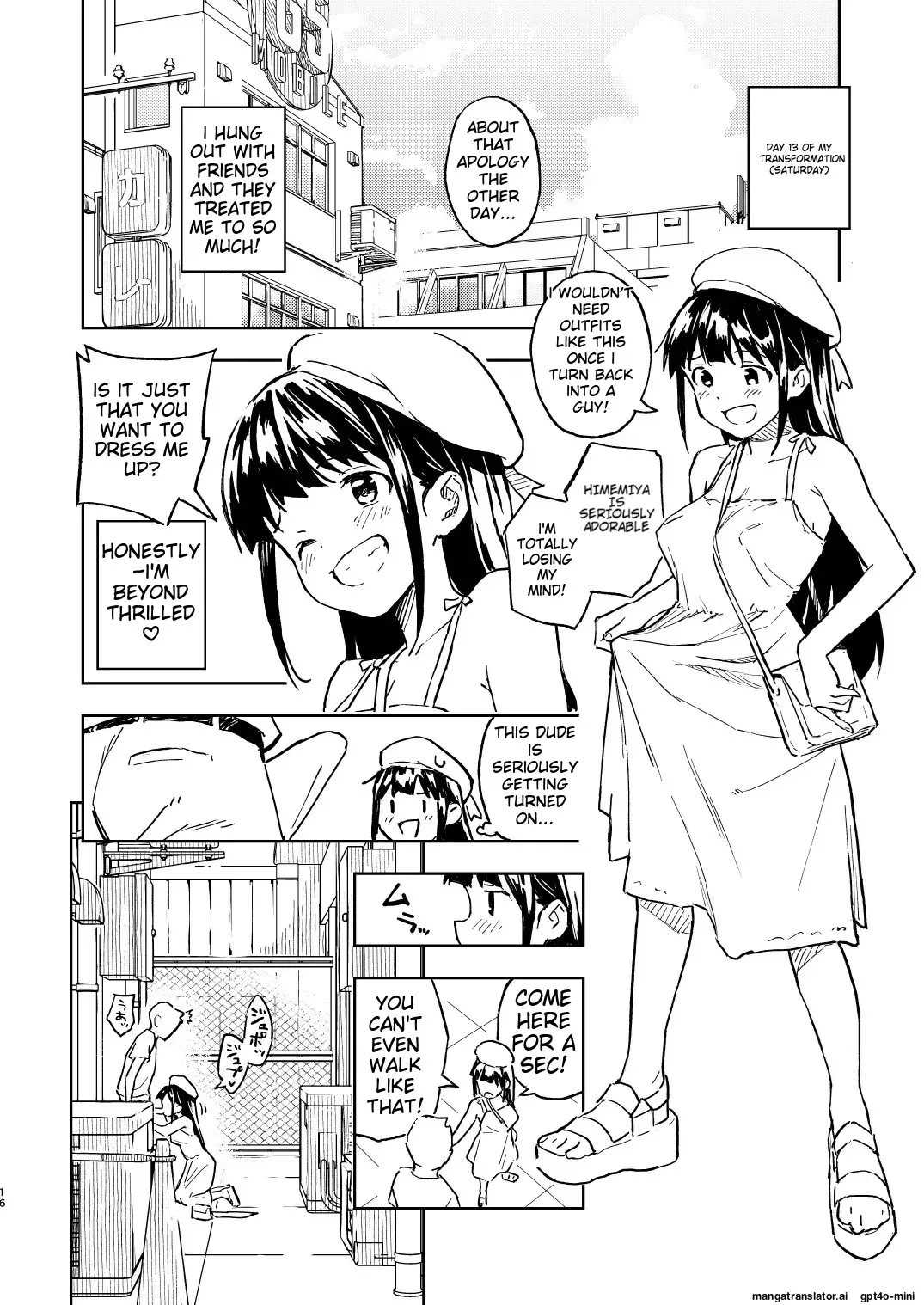 1-kagetsu Ninshin Shinakereba Otoko ni Modoreru Hanashi 2 page 17