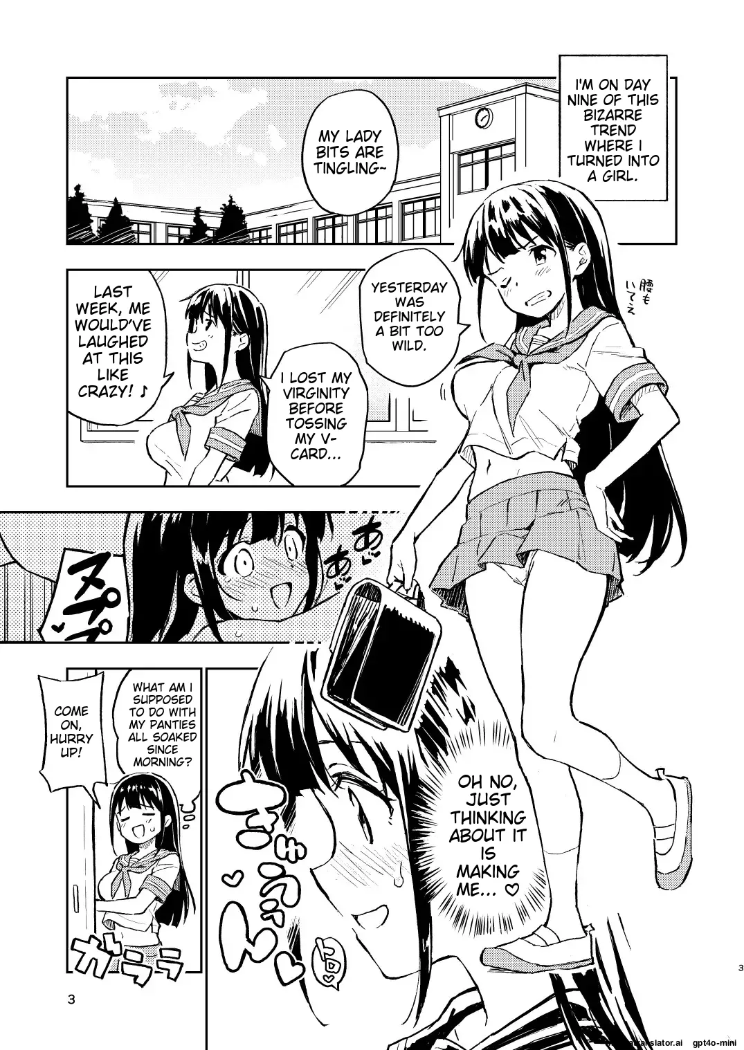1-kagetsu Ninshin Shinakereba Otoko ni Modoreru Hanashi 2 page 4