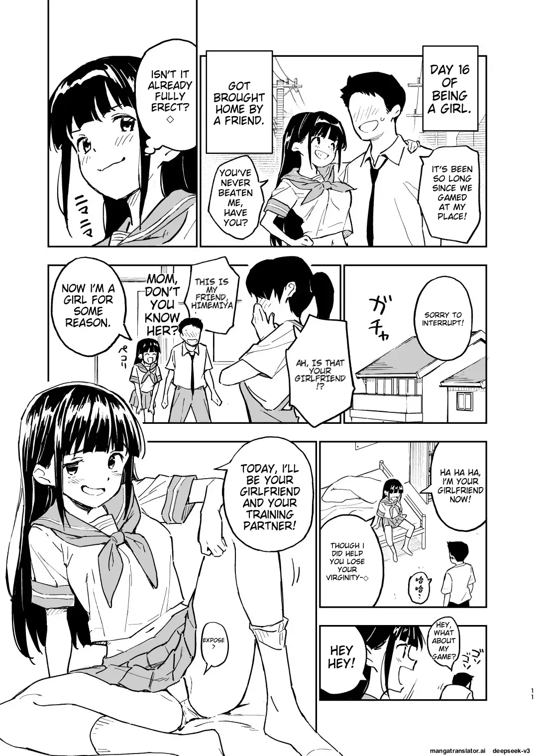1-kagetsu Ninshin Shinakereba Otoko ni Modoreru Hanashi 3 page 11