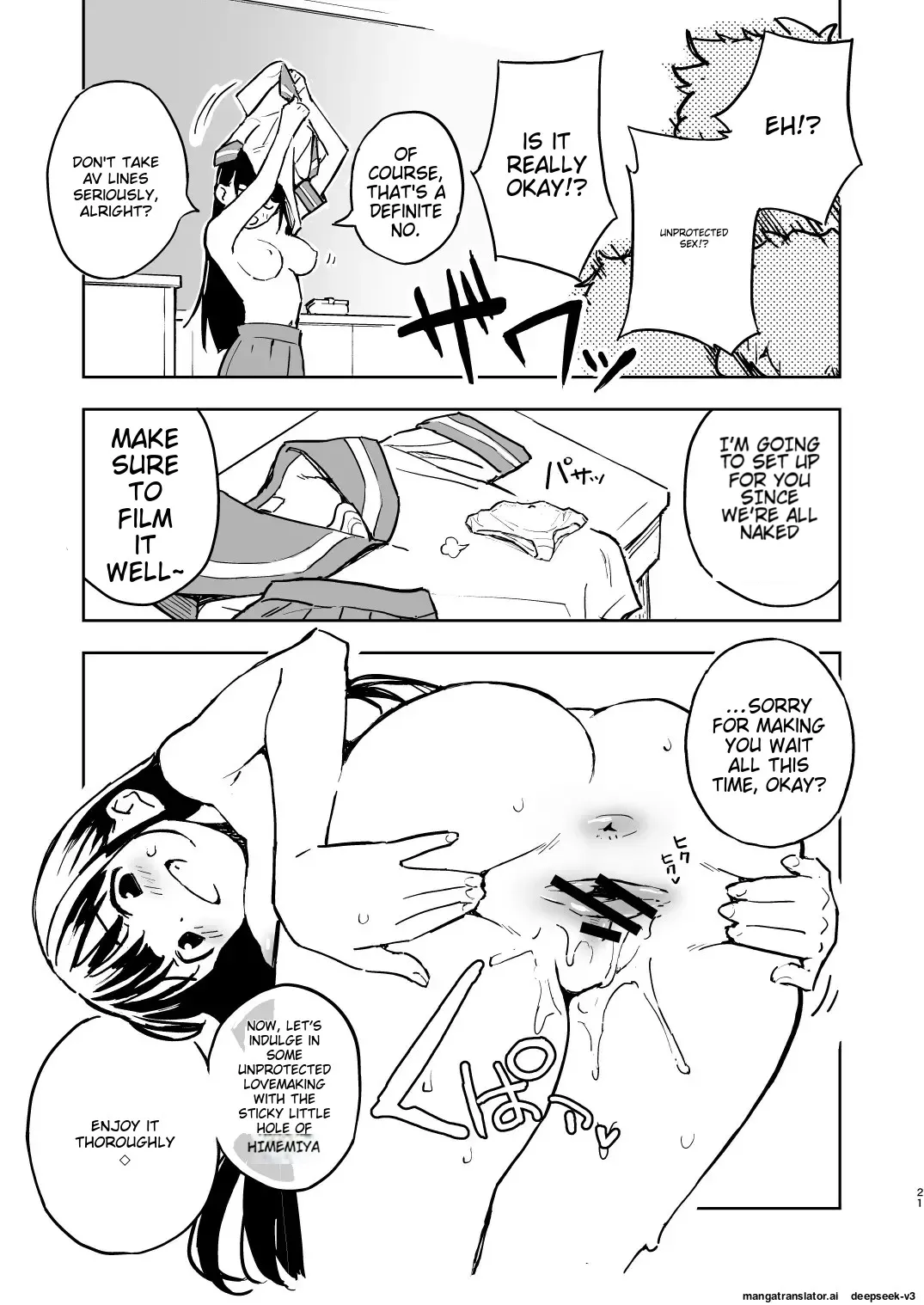 1-kagetsu Ninshin Shinakereba Otoko ni Modoreru Hanashi 3 page 21