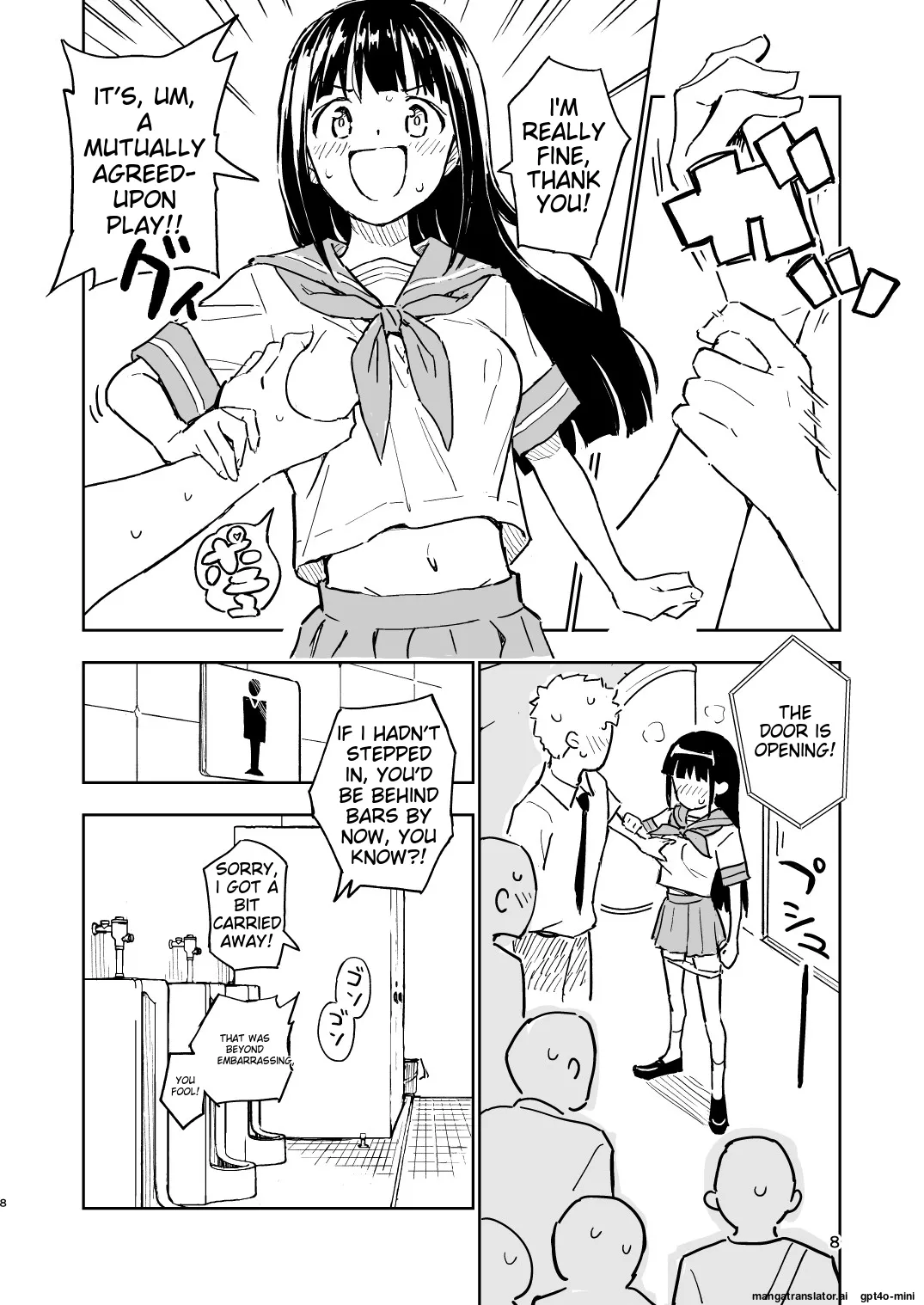 1-kagetsu Ninshin Shinakereba Otoko ni Modoreru Hanashi 3 page 8
