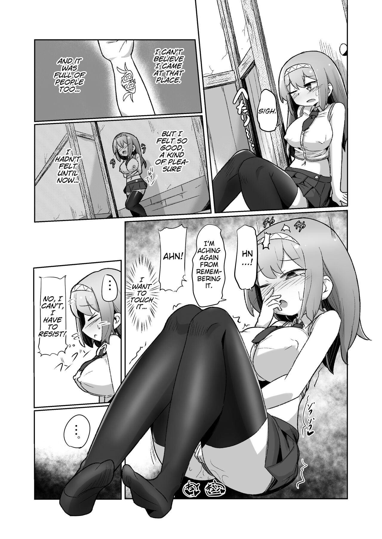 1-sshuukan no Aida 100-kai Zecchou shitara Kore kara Tsuku BaSta ga Isshou Kaijo dekinaku naru Noroi no Ohanashi page 19