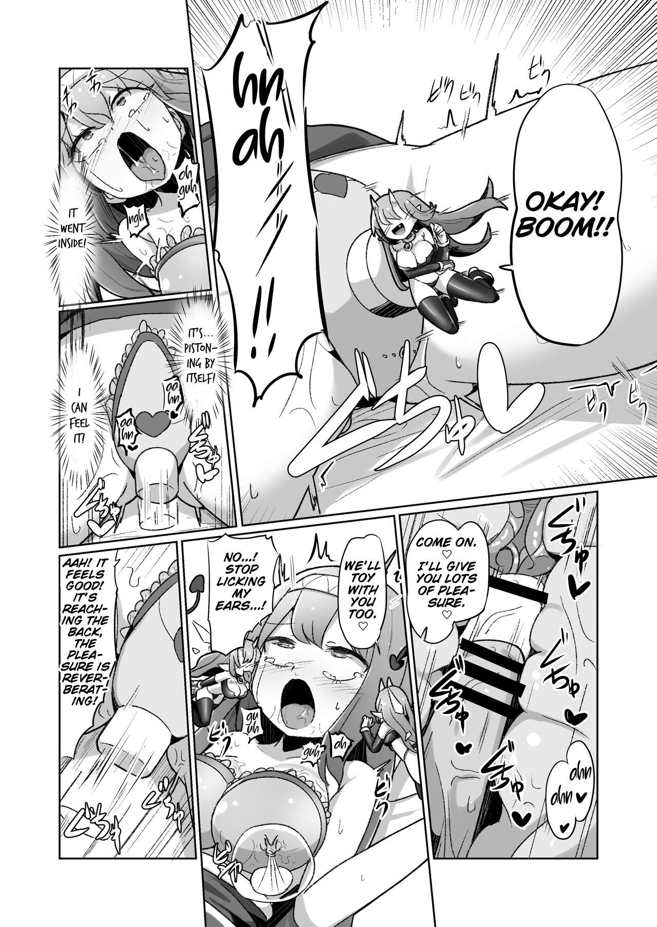 1-sshuukan no Aida 100-kai Zecchou shitara Kore kara Tsuku BaSta ga Isshou Kaijo dekinaku naru Noroi no Ohanashi page 41