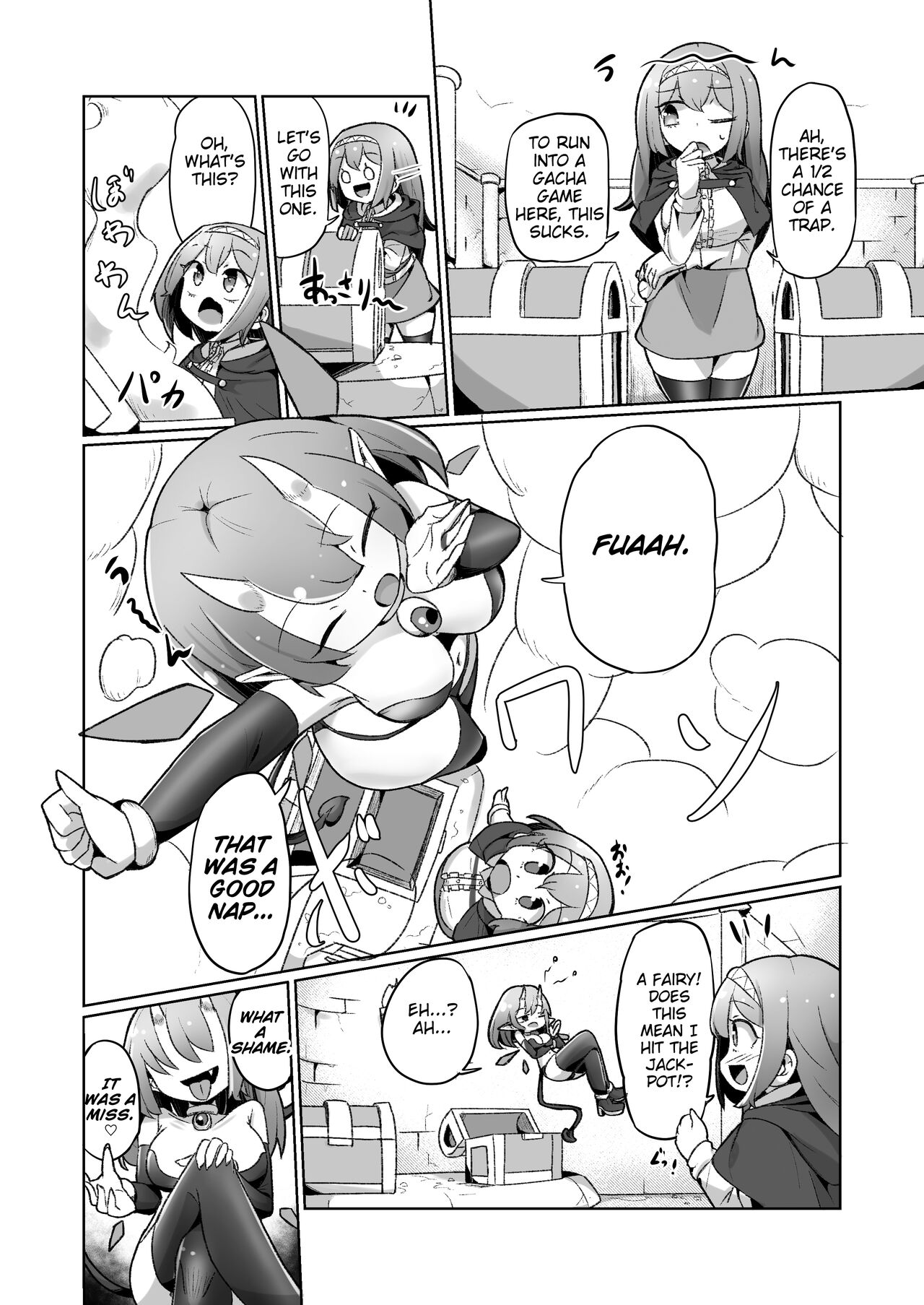 1-sshuukan no Aida 100-kai Zecchou shitara Kore kara Tsuku BaSta ga Isshou Kaijo dekinaku naru Noroi no Ohanashi page 5