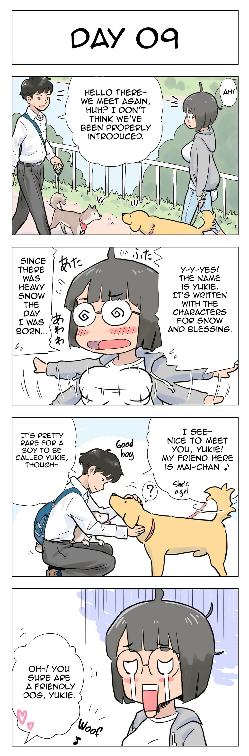100-Nichigo Ni Aiken To Sex Suru Jimi Kyonyuu Megane-Chan page 10