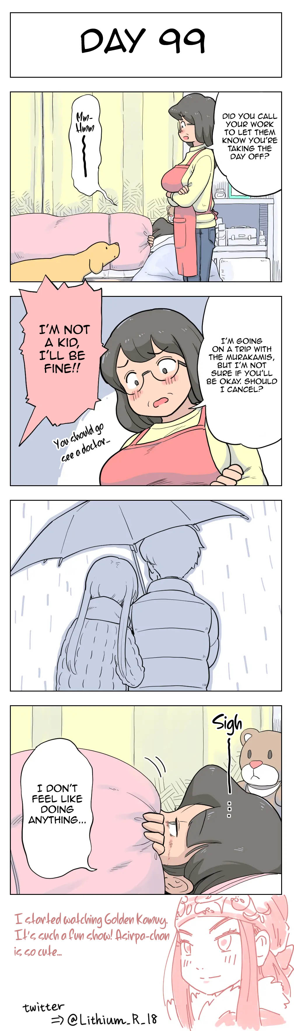 100-Nichigo Ni Aiken To Sex Suru Jimi Kyonyuu Megane-Chan page 100