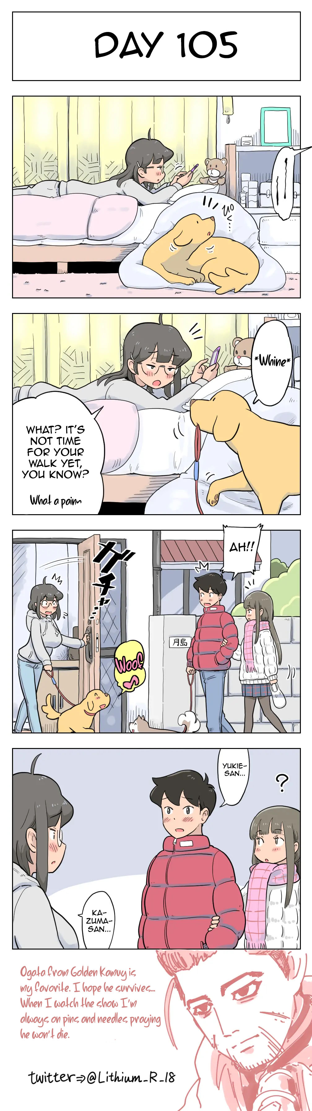 100-Nichigo Ni Aiken To Sex Suru Jimi Kyonyuu Megane-Chan page 106