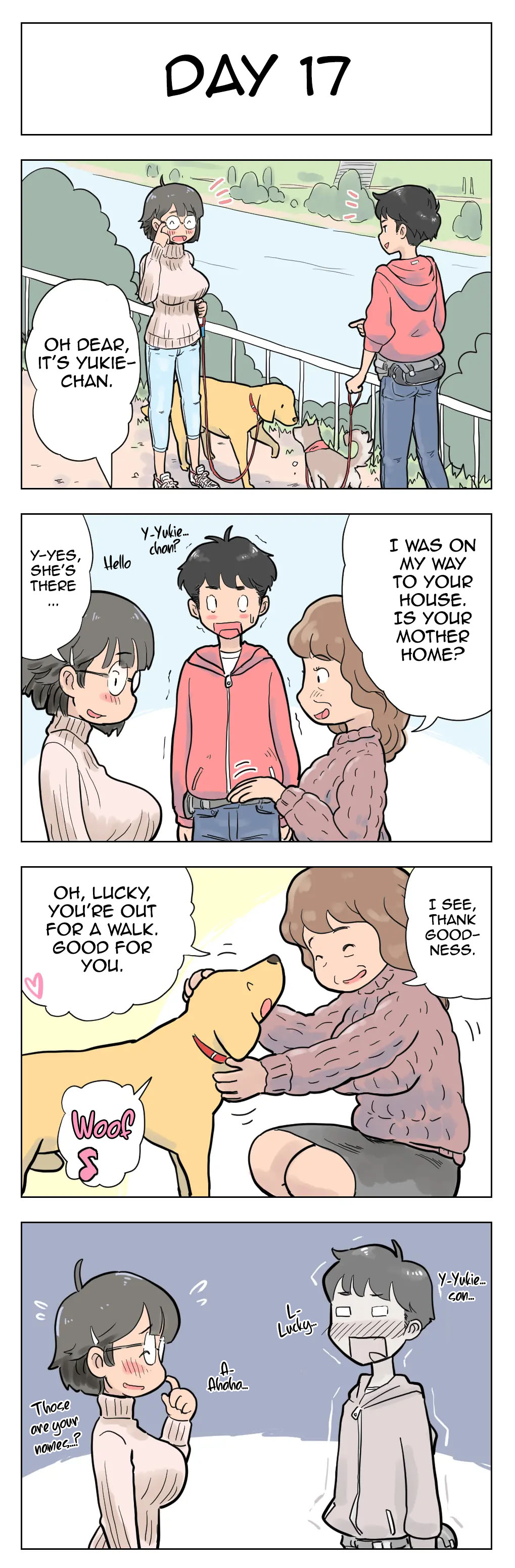 100-Nichigo Ni Aiken To Sex Suru Jimi Kyonyuu Megane-Chan page 18