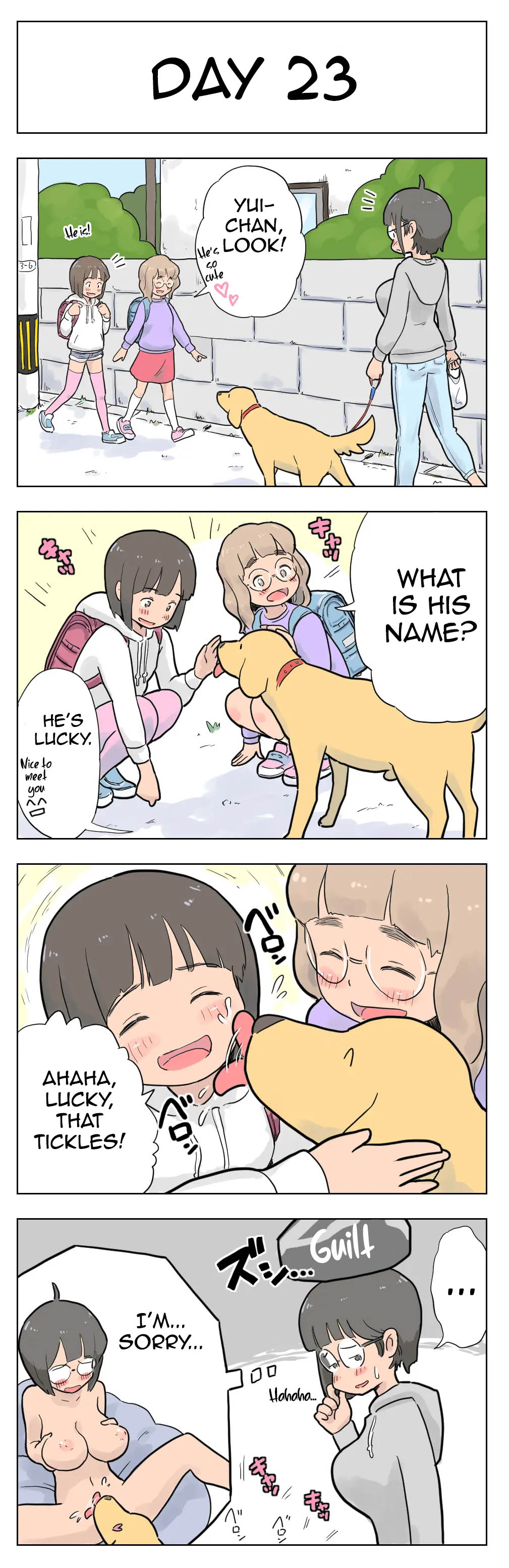 100-Nichigo Ni Aiken To Sex Suru Jimi Kyonyuu Megane-Chan page 24