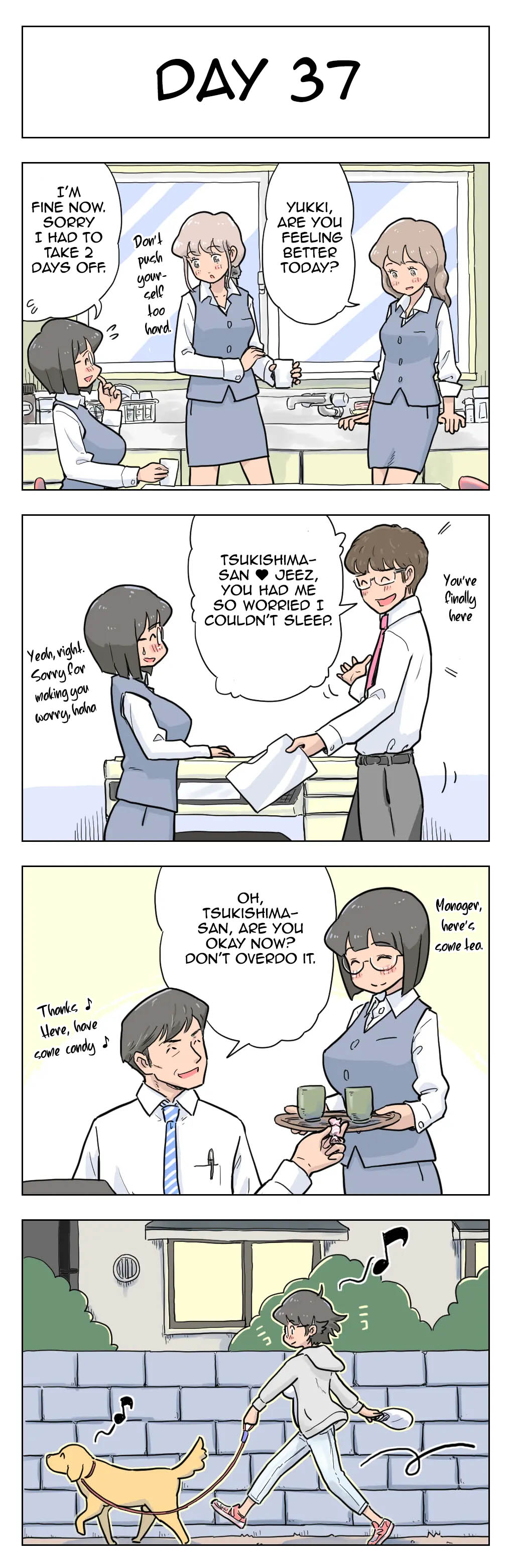 100-Nichigo Ni Aiken To Sex Suru Jimi Kyonyuu Megane-Chan page 38