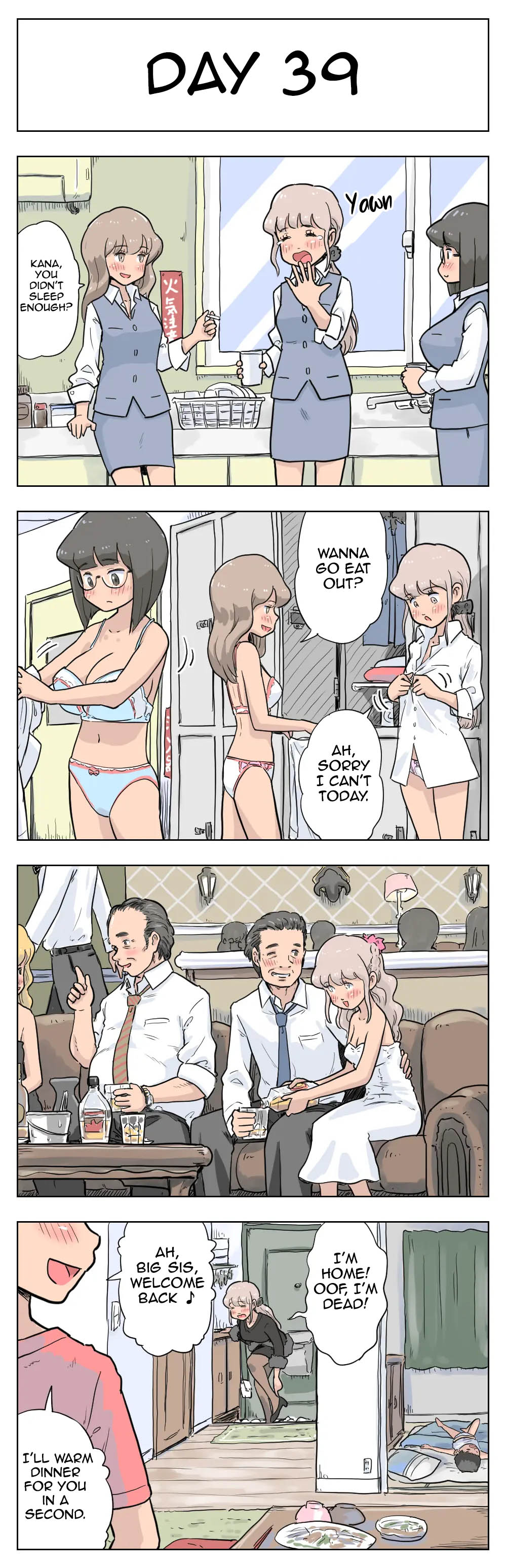 100-Nichigo Ni Aiken To Sex Suru Jimi Kyonyuu Megane-Chan page 40