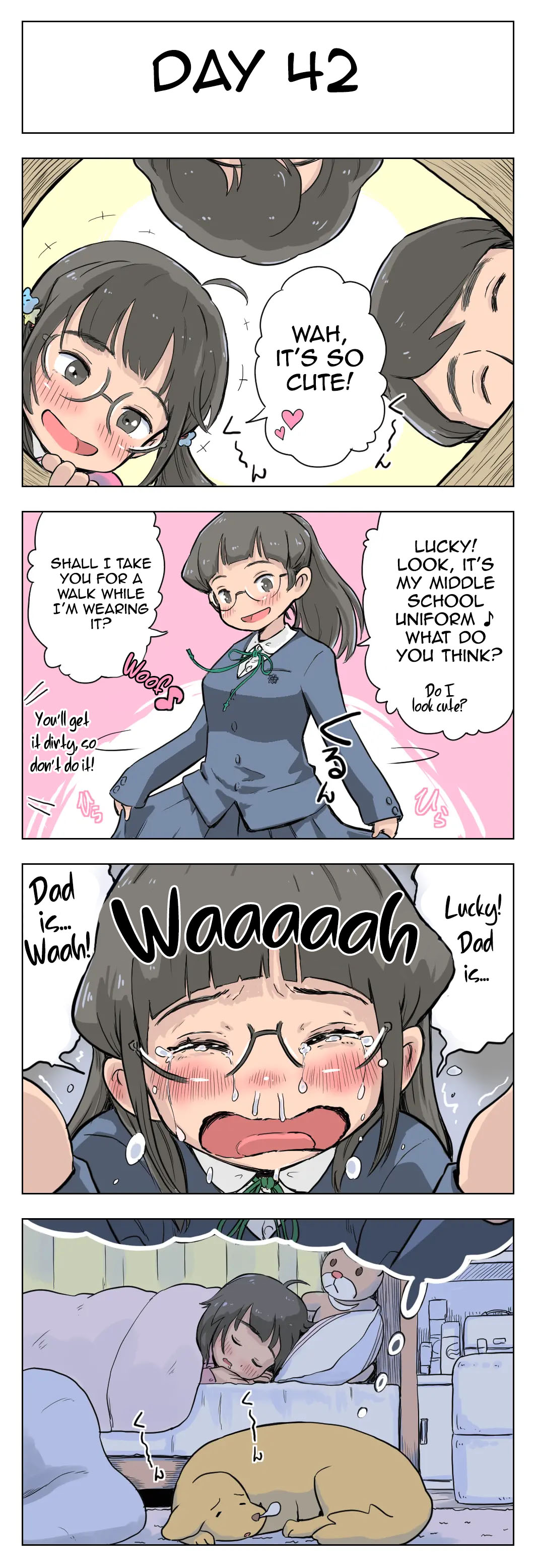 100-Nichigo Ni Aiken To Sex Suru Jimi Kyonyuu Megane-Chan page 43