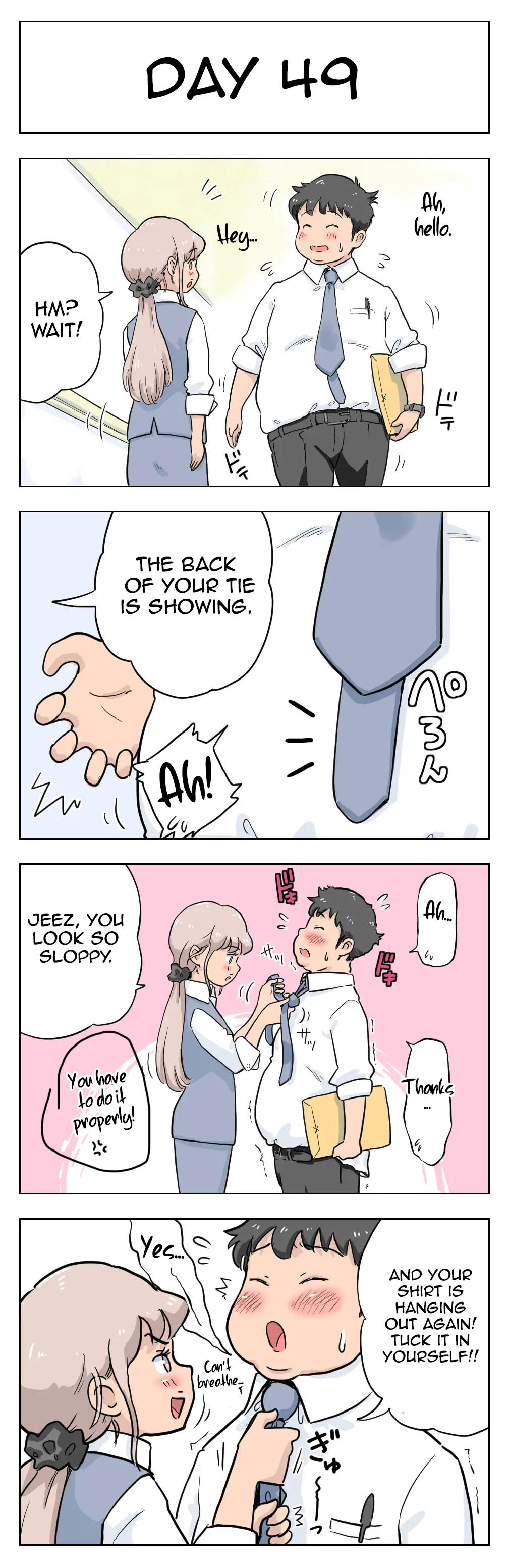 100-Nichigo Ni Aiken To Sex Suru Jimi Kyonyuu Megane-Chan page 50