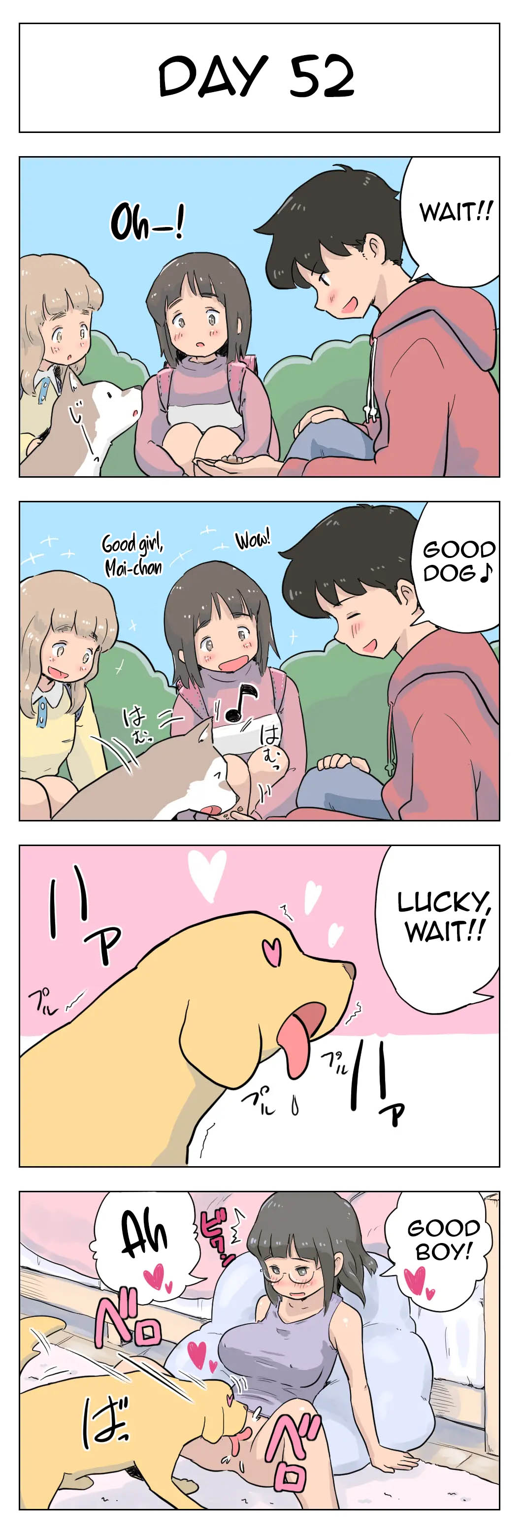 100-Nichigo Ni Aiken To Sex Suru Jimi Kyonyuu Megane-Chan page 53