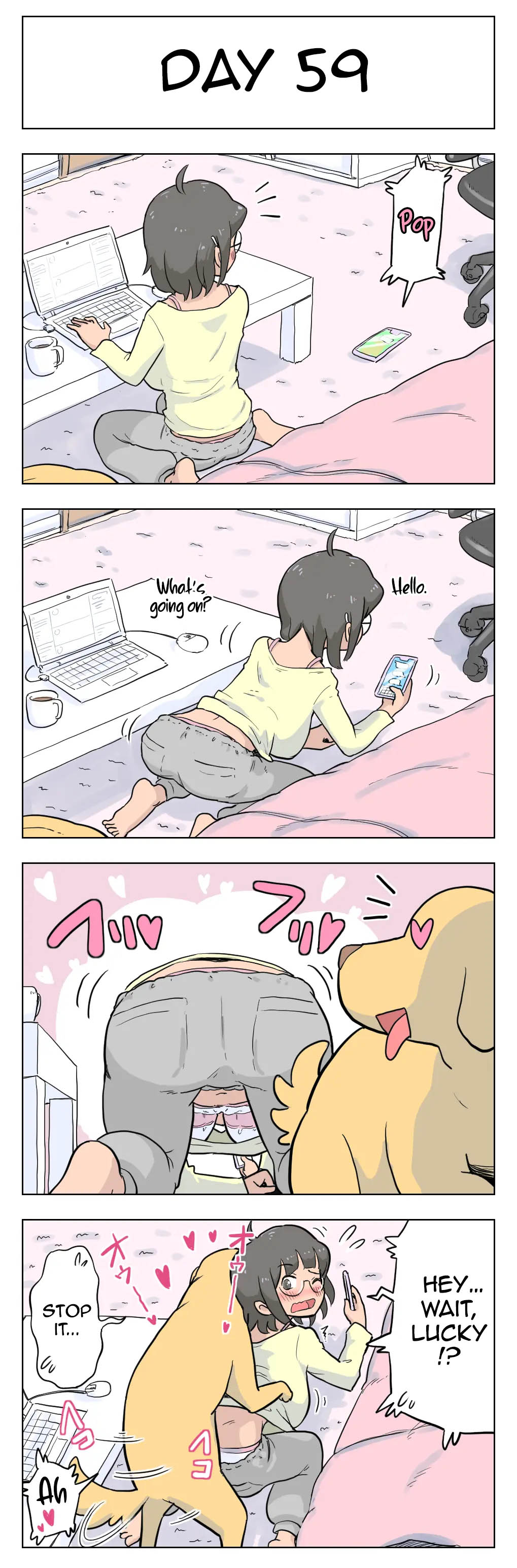 100-Nichigo Ni Aiken To Sex Suru Jimi Kyonyuu Megane-Chan page 60