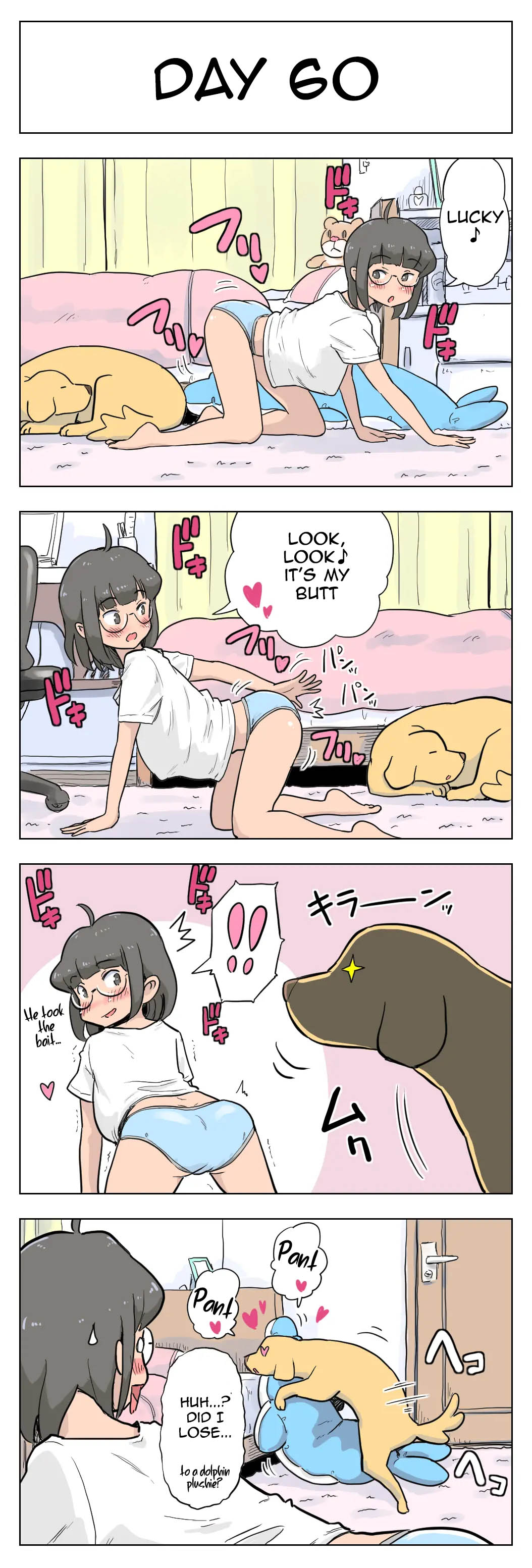 100-Nichigo Ni Aiken To Sex Suru Jimi Kyonyuu Megane-Chan page 61