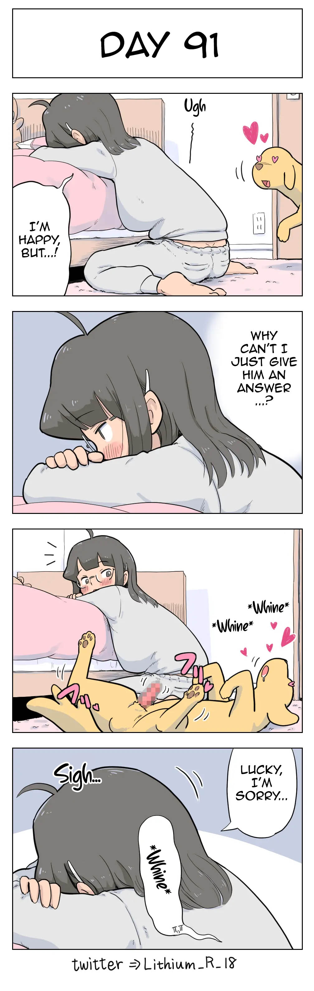 100-Nichigo Ni Aiken To Sex Suru Jimi Kyonyuu Megane-Chan page 92