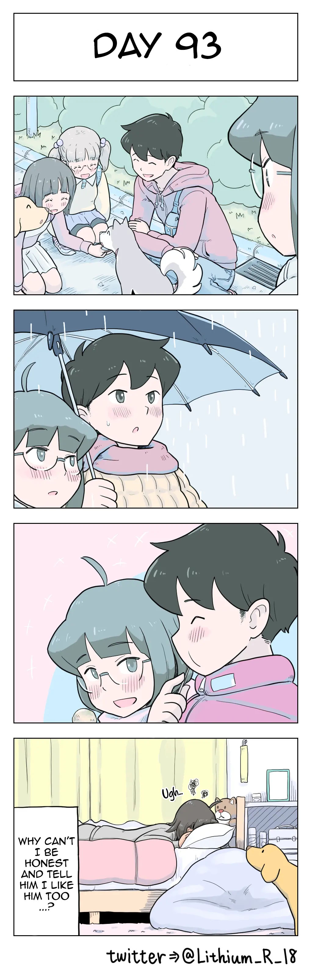 100-Nichigo Ni Aiken To Sex Suru Jimi Kyonyuu Megane-Chan page 94