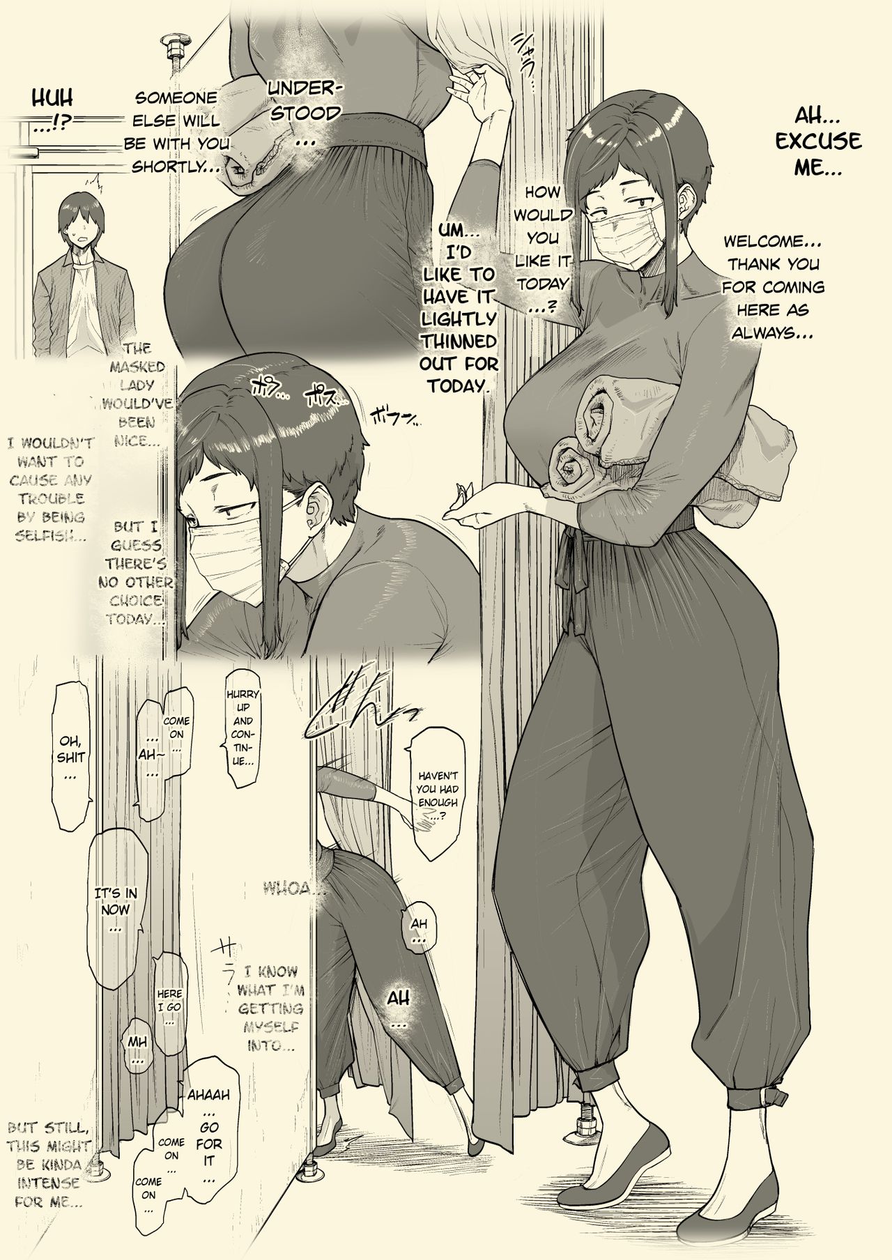 1000 Yen Cut no Onee-san ni Suite Morau Hon. II page 3