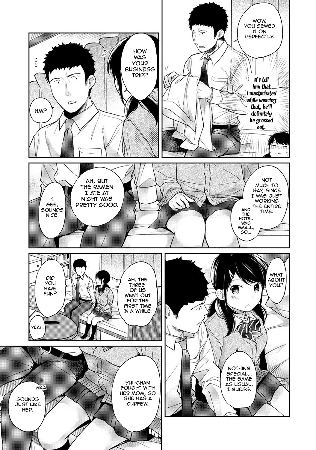 1LDK+JK Ikinari Doukyo? Micchaku!? Hatsu Ecchi!!? Ch. 1-27 page 383
