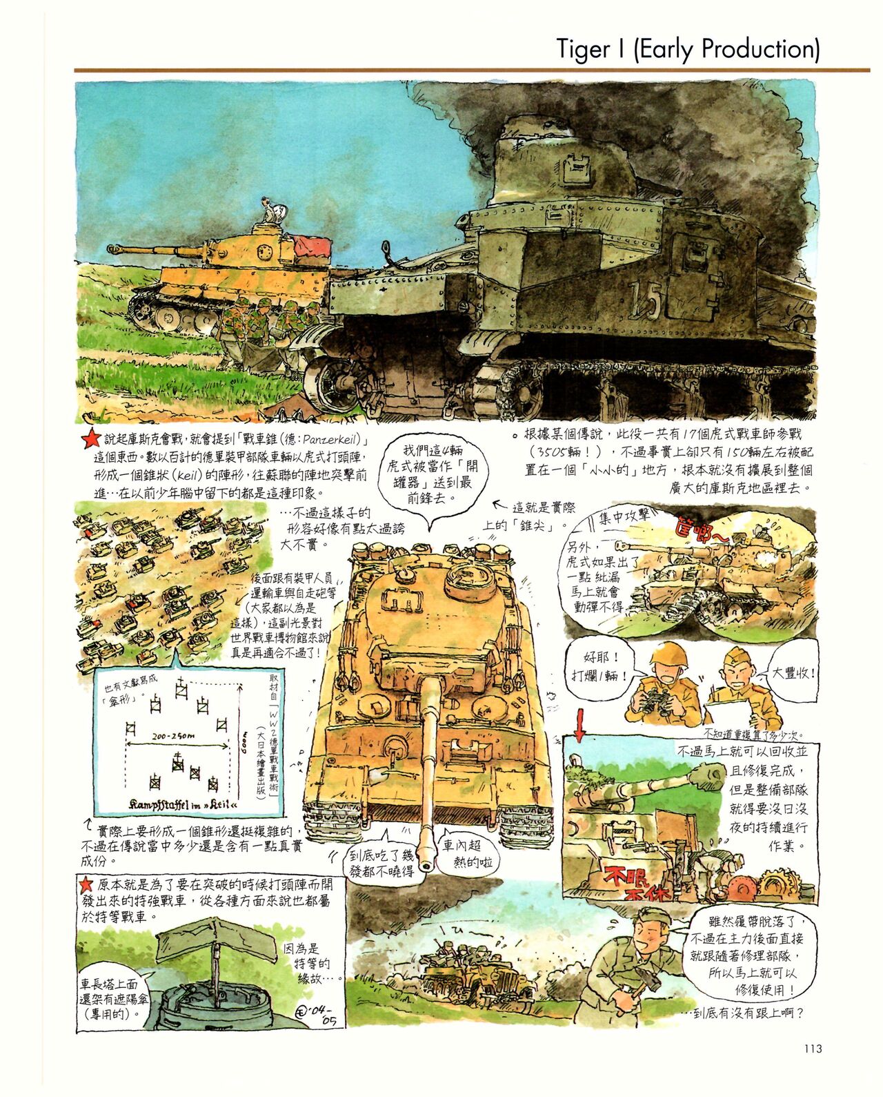 世界戰車博物館圖鑑(2009台版)  PANZERTALES WORLD TANK MUSEUM illustrated page 113