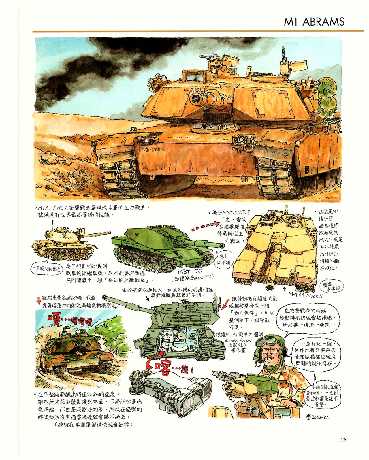 世界戰車博物館圖鑑(2009台版)  PANZERTALES WORLD TANK MUSEUM illustrated page 125