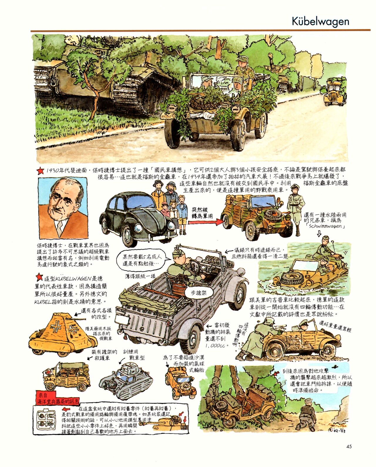 世界戰車博物館圖鑑(2009台版)  PANZERTALES WORLD TANK MUSEUM illustrated page 45