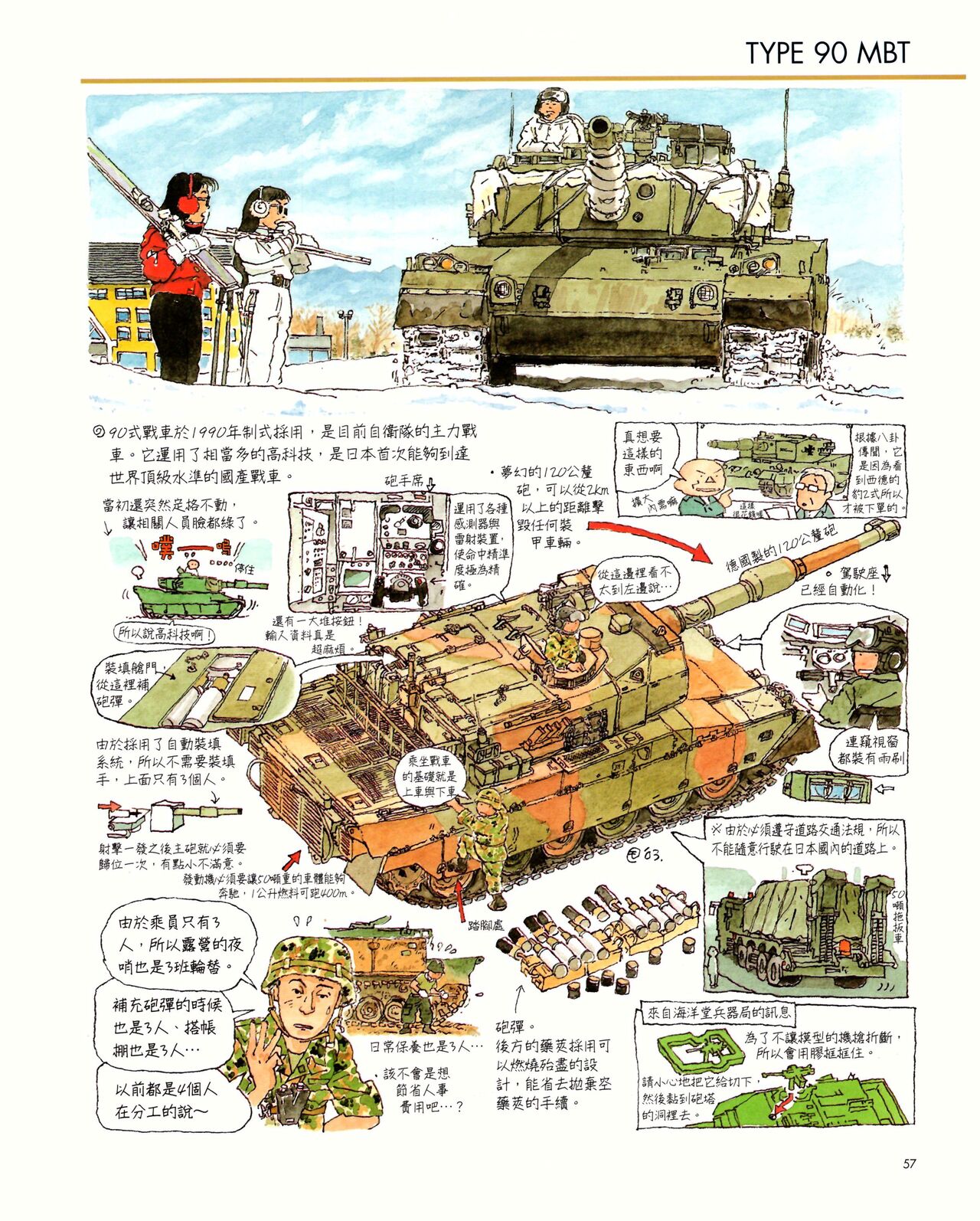 世界戰車博物館圖鑑(2009台版)  PANZERTALES WORLD TANK MUSEUM illustrated page 57