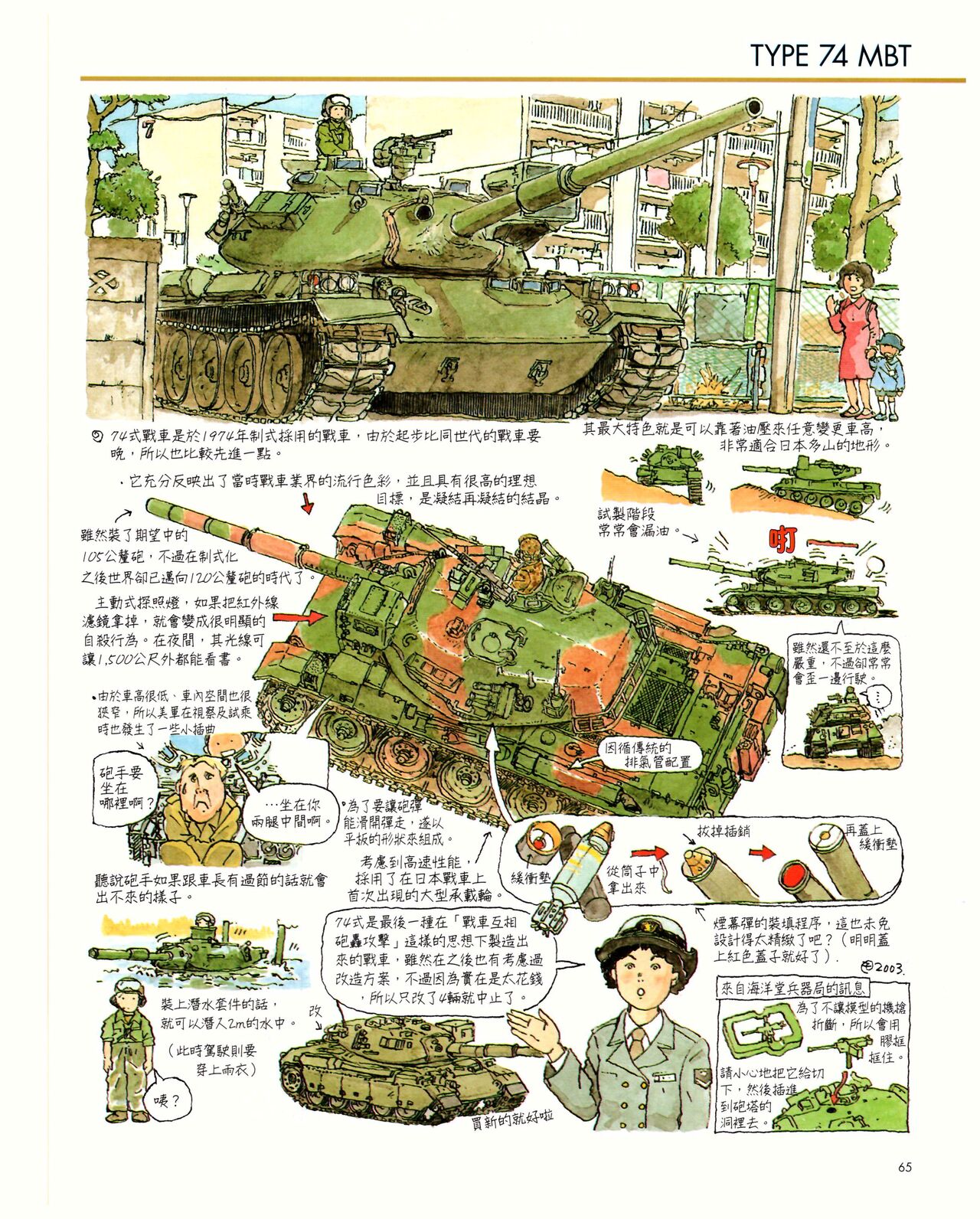 世界戰車博物館圖鑑(2009台版)  PANZERTALES WORLD TANK MUSEUM illustrated page 65