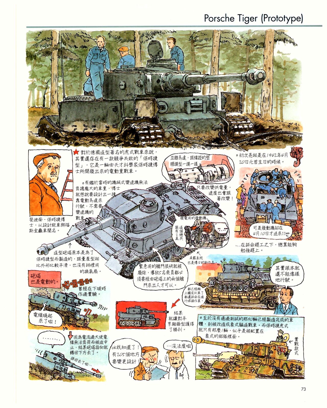 世界戰車博物館圖鑑(2009台版)  PANZERTALES WORLD TANK MUSEUM illustrated page 73