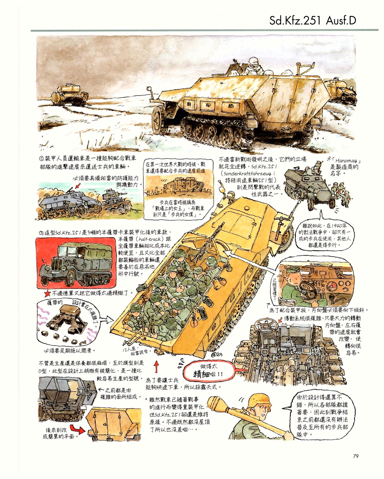 世界戰車博物館圖鑑(2009台版)  PANZERTALES WORLD TANK MUSEUM illustrated page 79